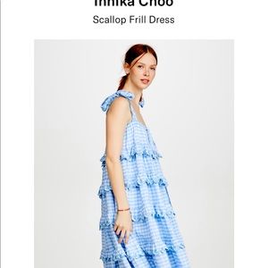 Innika Choo Scallop Frill Dress - NWT